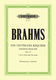 Johannes Brahms: Ein Deutsches Requiem Op.45 - German Vocal Score: SATB: Vocal