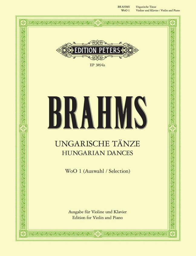 Johannes Brahms: Hungarian Dances WoO 1 Nos.1-12: Violin: Instrumental Album
