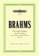 Johannes Brahms: 4 Serious Songs Op. 121: Voice: Vocal Album