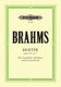 Johannes Brahms: 14 Duets Soprano And Alto: Soprano: Vocal Score