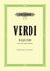 Giuseppe Verdi: Requiem ( Vocal Score ): SATB: Vocal Score