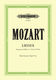 Wolfgang Amadeus Mozart: Leider: High Voice: Vocal Album