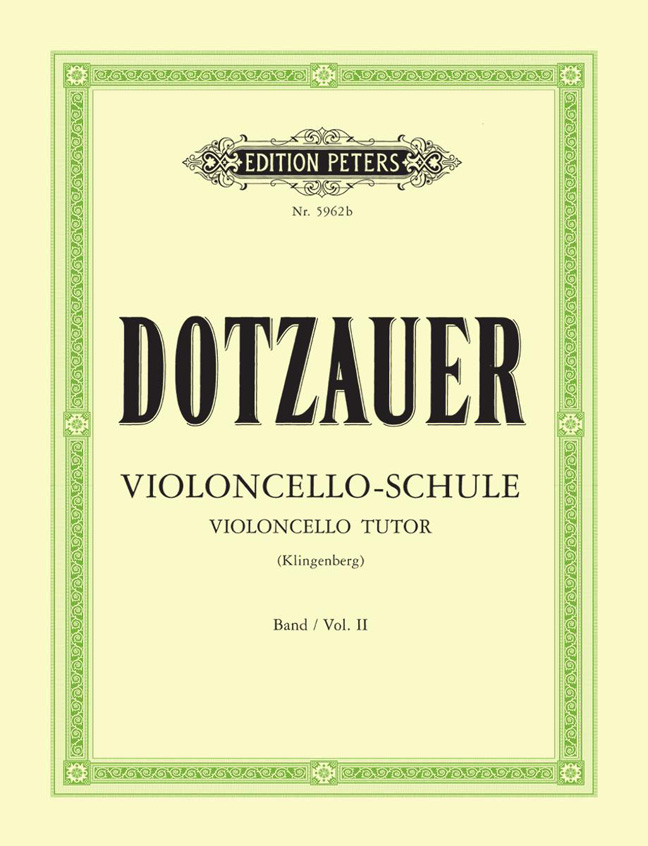 Friedrich Dotzauer: Violoncelloschule 2: Cello: Instrumental Tutor