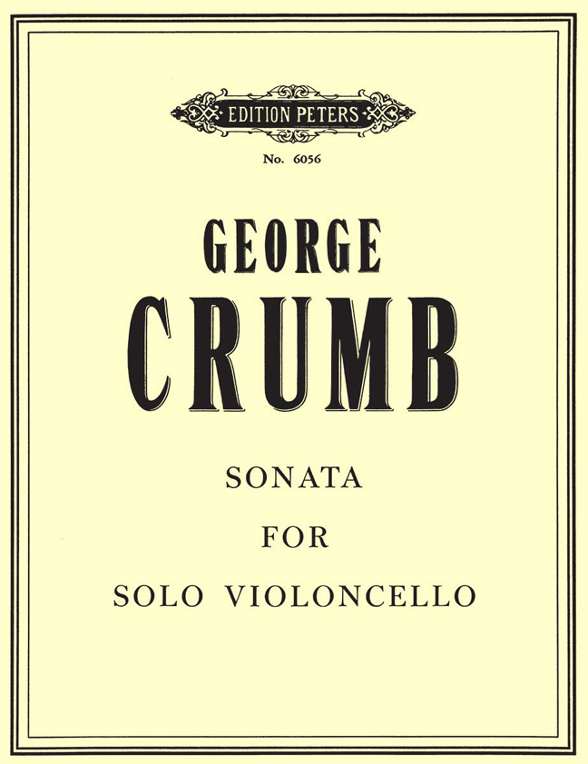George Crumb: Sonata: Cello: Instrumental Work