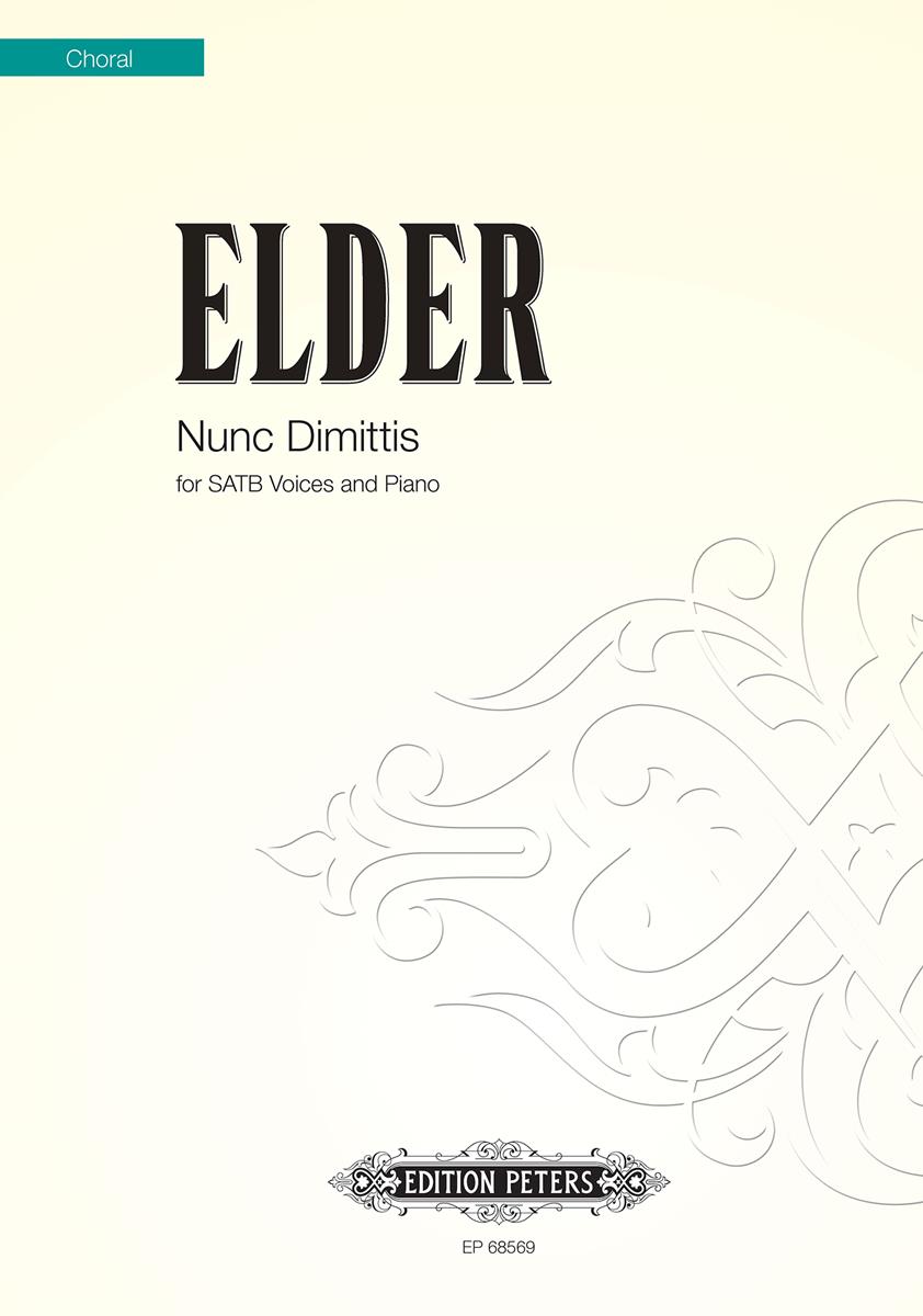 Daniel Elder: Nunc Dimittis: SATB: Vocal Score