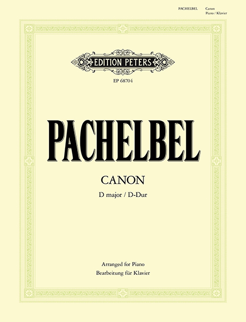 Johann Pachelbel: Canon in D major: Piano: Instrumental Work