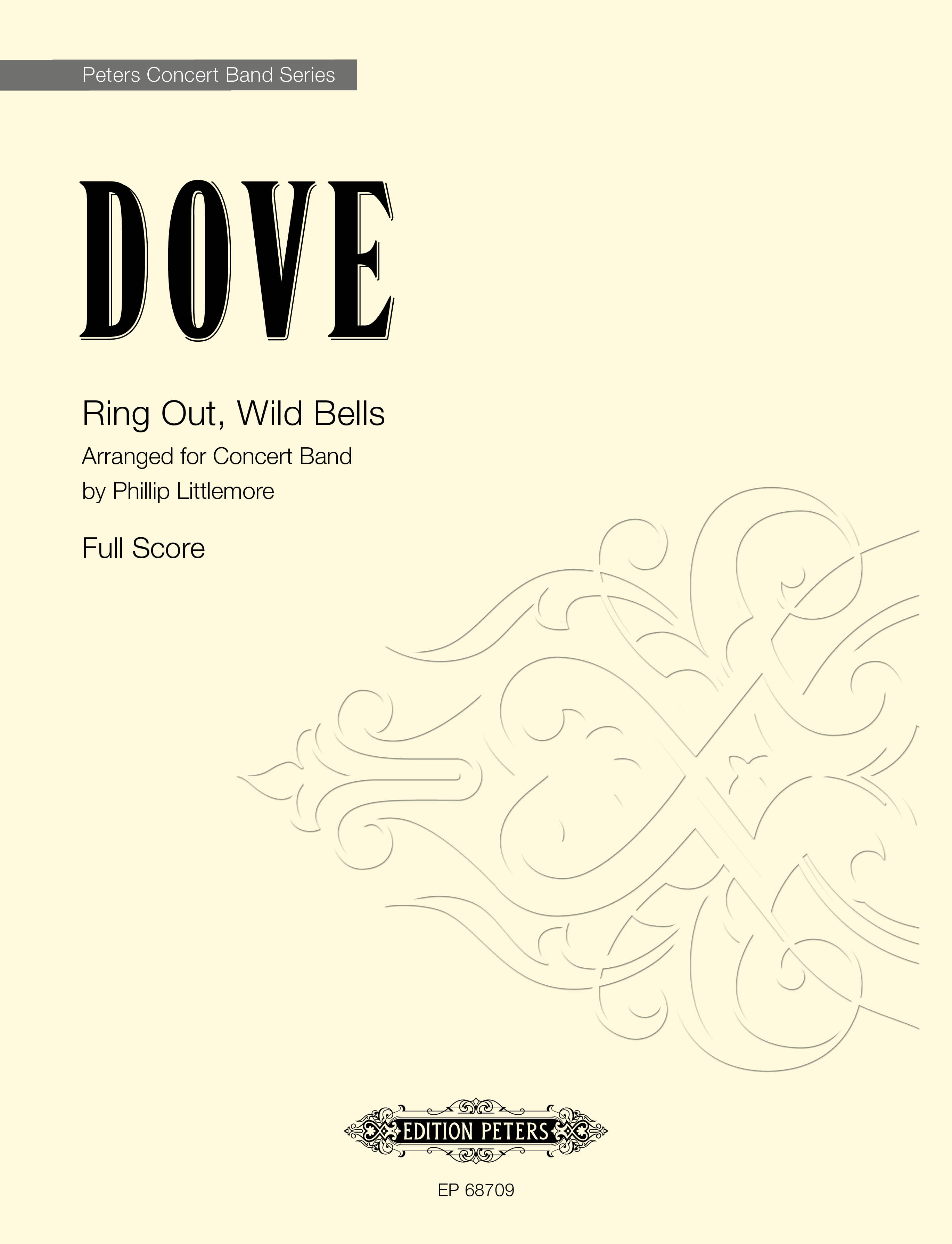 Jonathan Dove: Ring Out  Wild Bells: Concert Band: Score