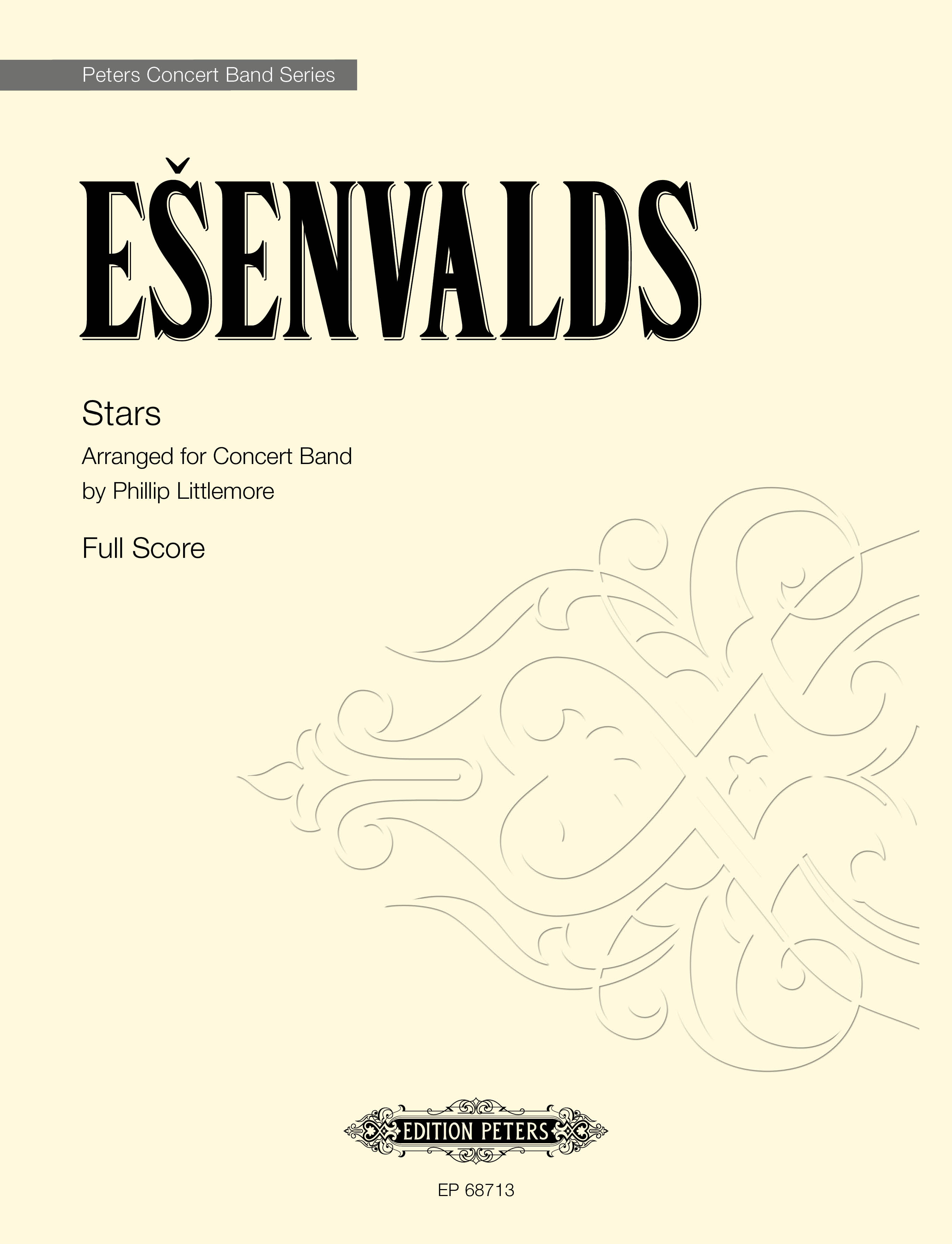 Eriks Esenvalds: Stars: Concert Band: Score