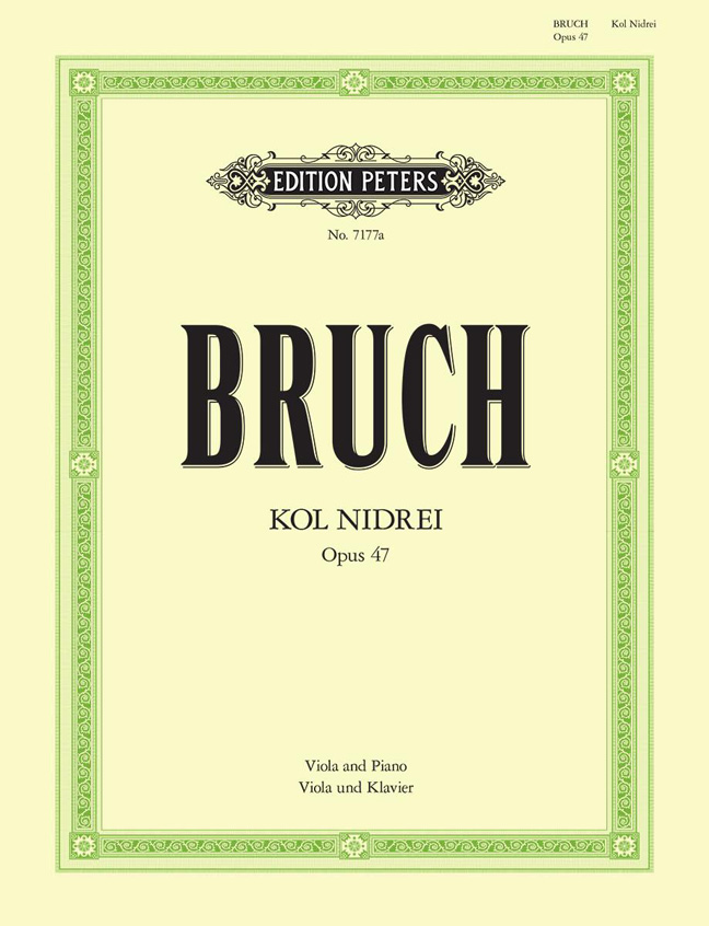 Max Bruch: Kol Nidrei Op.47: Viola: Instrumental Work