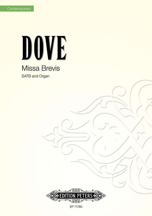 Jonathan Dove: Missa Brevis: SATB: Vocal Score