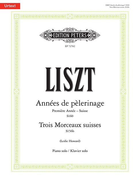 Franz Liszt: Années de pèlerinage: Piano: Instrumental Work