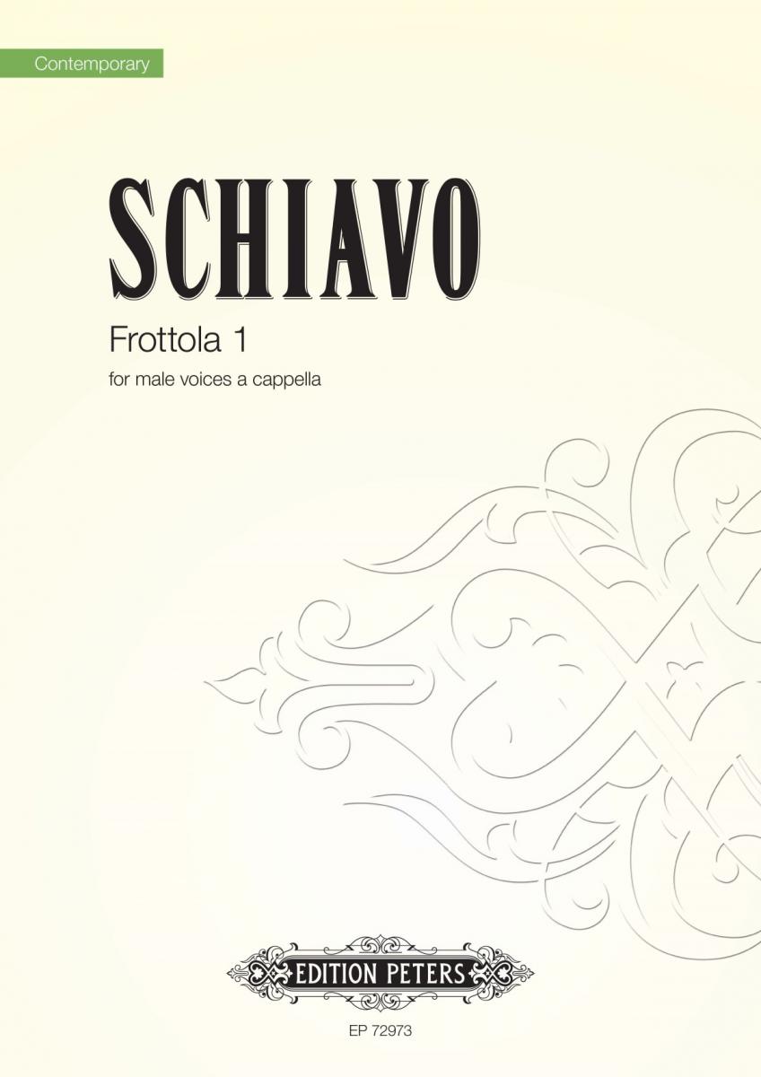 Leonardo Schiavo: Frotolla 1: Men's Choir: Vocal Work