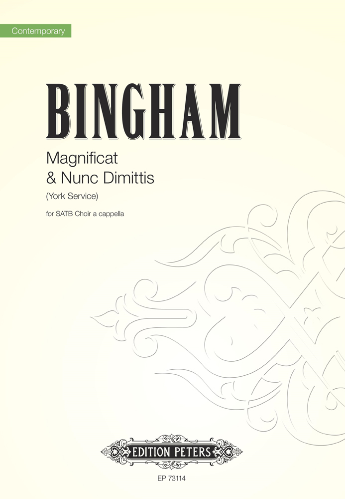 Judith Bingham: Magnificat and Nunc Dimittis (York Serv): SATB: Vocal Score