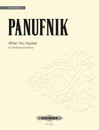 Roxanna Panufnik: When You Appear: Trombone: Instrumental Work