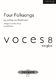 Ludwig van Beethoven: Four Folksongs: SATB: Vocal Score