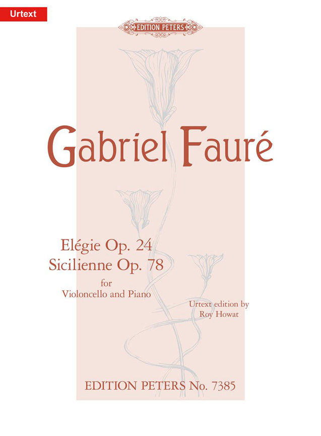 Gabriel Faur: Elgie Op 24/Sicilienne Op.78: Cello: Instrumental Work