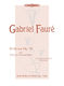 Gabriel Fauré: Sicilienne Op.78: String Duet: Instrumental Work