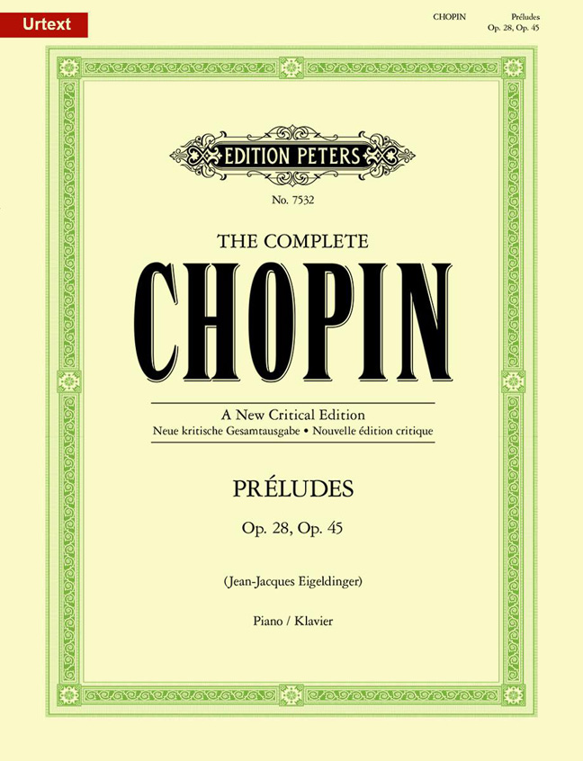 Frdric Chopin: Preludes Op.28 45 (Eigeldingen): Piano: Instrumental Album