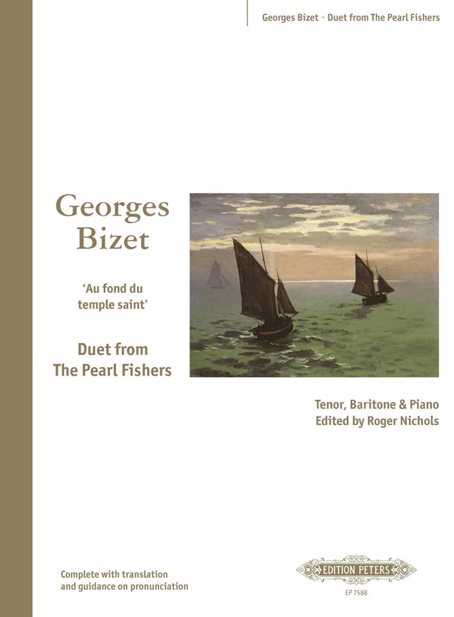 Georges Bizet: Au Fond Du Temple Saint: Tenor: Vocal Score
