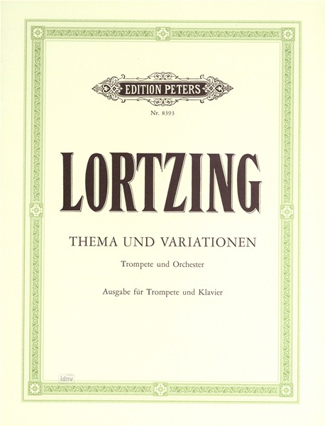Albert Lortzing: Thema und Variationen: Trumpet