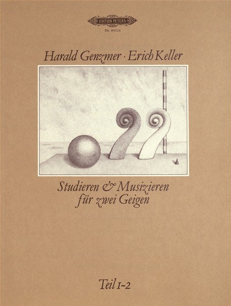 Harald Genzmer: Studieren und Musizieren fr 2 Geigen  1: String Duet: