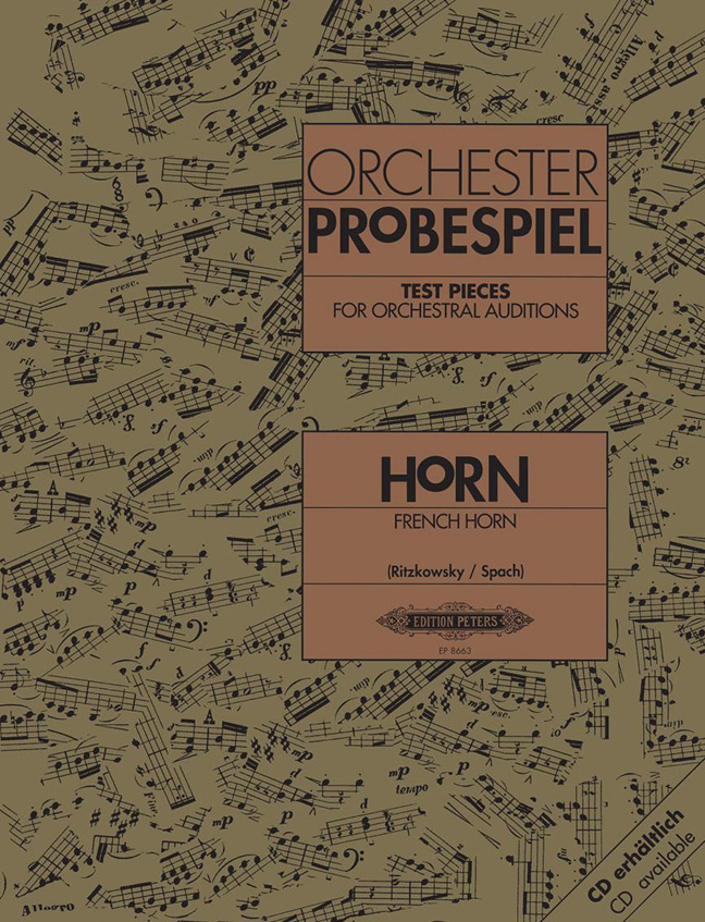 Orchester Probespiel Horn: French Horn: Instrumental Album