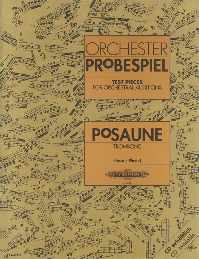 Orchester Probespiel Posaune: Trombone: Instrumental Album