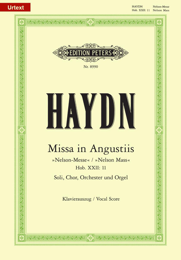 Franz Joseph Haydn: 'Nelson' Mass No.3 In D minor: Mixed Choir: Vocal Score