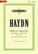 Franz Joseph Haydn: 'Nelson' Mass No.3 In D minor: Mixed Choir: Vocal Score