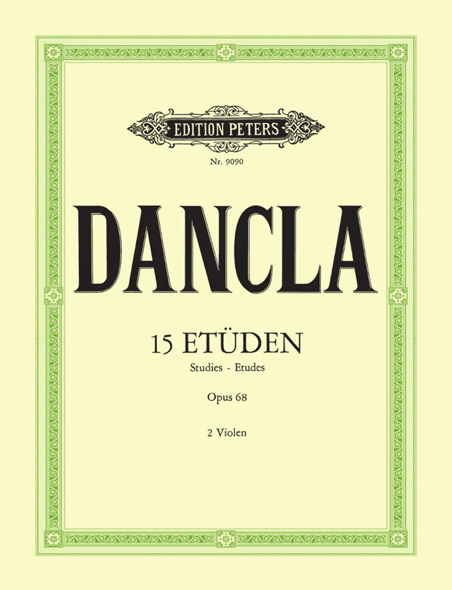 Charles Dancla: 15 Etudes Opus 68: Viola Duet