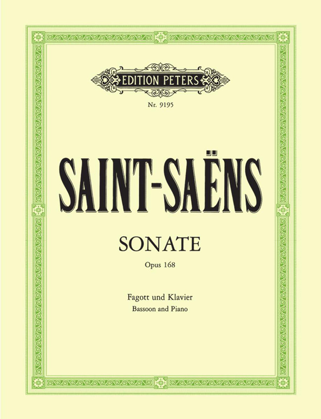 Camille Saint-Saëns: Bassoon Sonata Op.168: Bassoon: Instrumental Work
