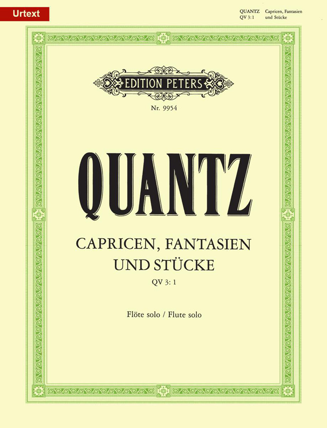 Johann Joachim Quantz: Capricen  Fantasien und Stcke: Flute