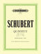 Franz Schubert: Quintet in A Major Op.114: Piano Quintet: Score and Parts