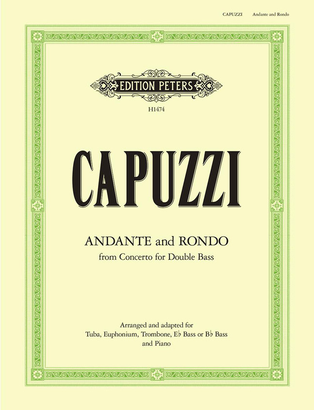 Antonio Capuzzi: Andante and Rondo: Trombone or Tuba: Instrumental Work