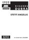 Rihards Dubra: Stetit Angelus: Mixed Choir: Vocal Score