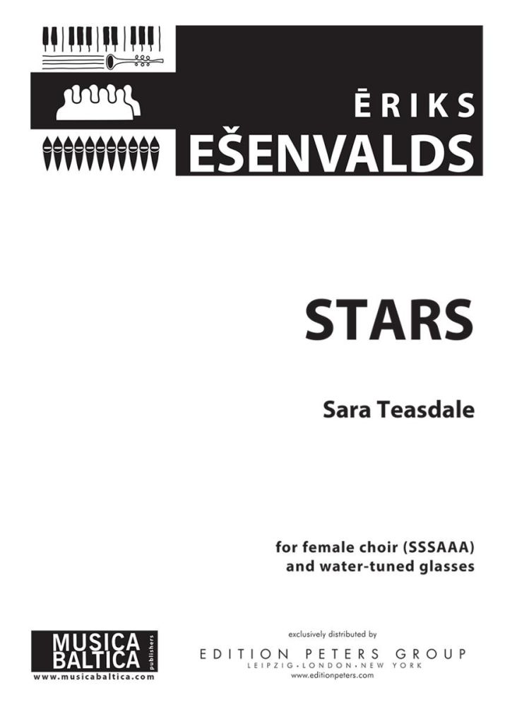 Eriks Esenvalds: Stars: Upper Voices: Vocal Score