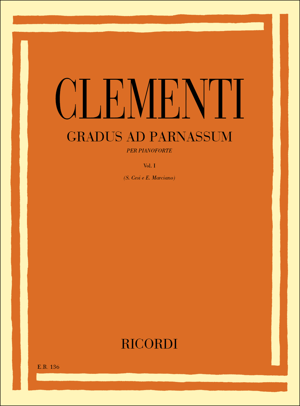 Muzio Clementi: Gradus Ad Parnassum. Volume I: Piano