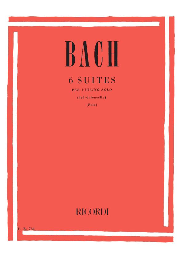 Johann Sebastian Bach: 6 Cello Suites - Violin Solo: Violin: Instrumental Album