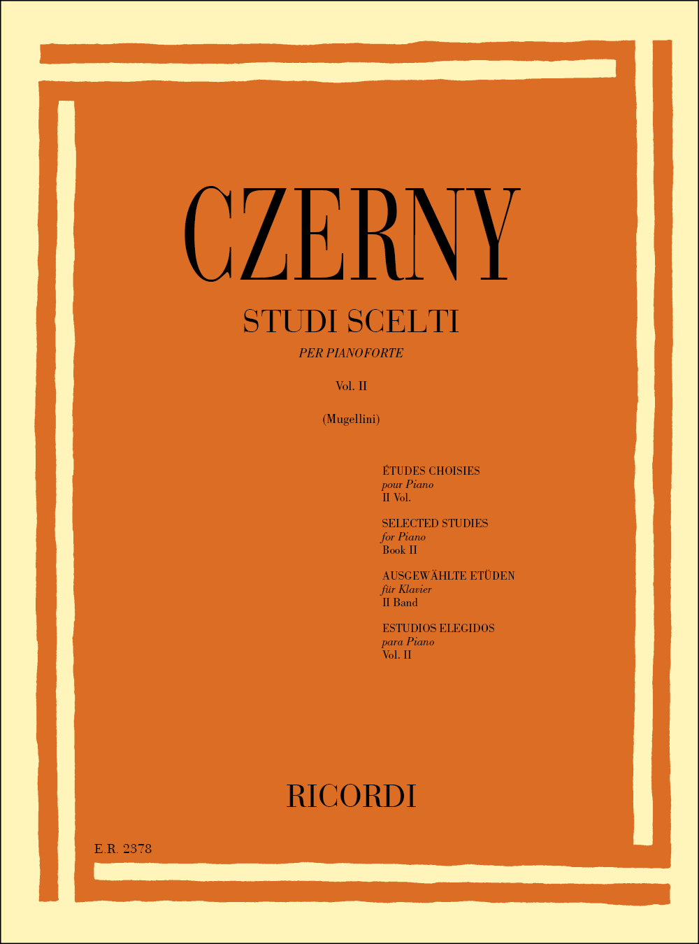 Carl Czerny: Studi Scelti: Piano