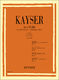 Kayser, Heinrich Ernst : Livres de partitions de musique