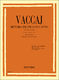 Nicola Vaccai: Metodo pratico di canto: Soprano or Tenor: Vocal Tutor