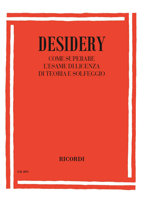 Gianni Desidery: Come Superare L'Esame Di Licenza Di Teoria E