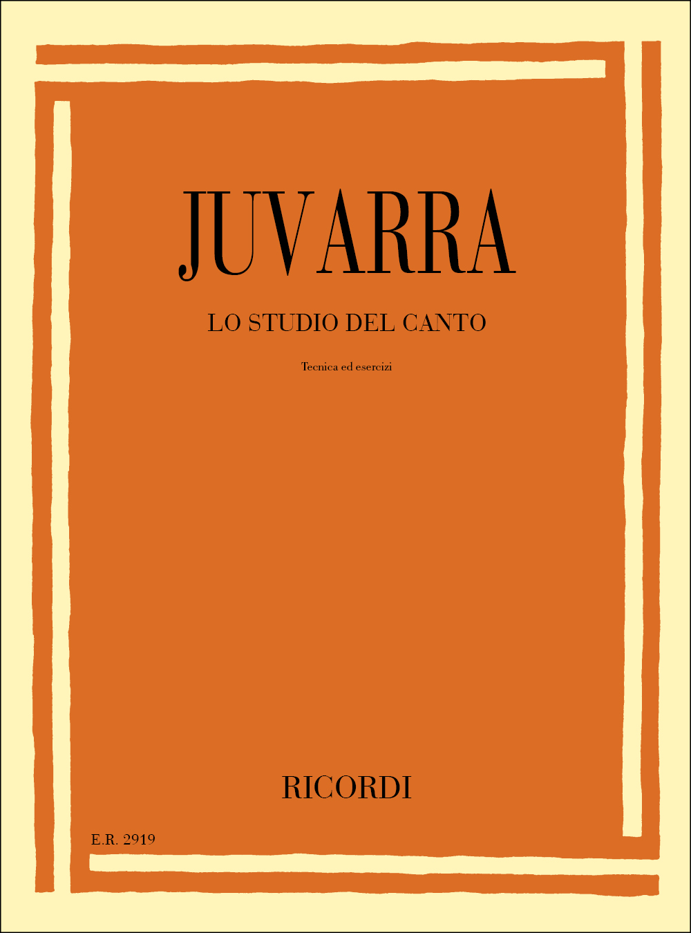 Antonio Juvarra: Lo Studio Del Canto: Vocal