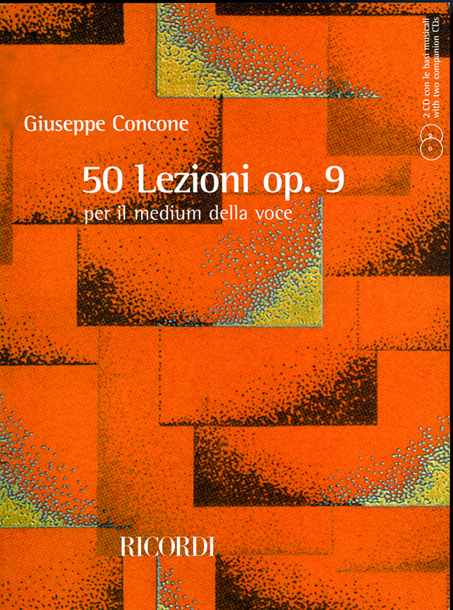 Giuseppe Concone: 50 Lezioni Op. 9: Vocal & Piano: Vocal Score