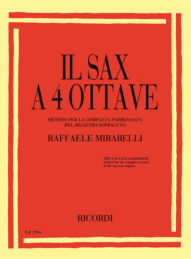 R. Mirabelli: Il sax a 4 ottave: Saxophone
