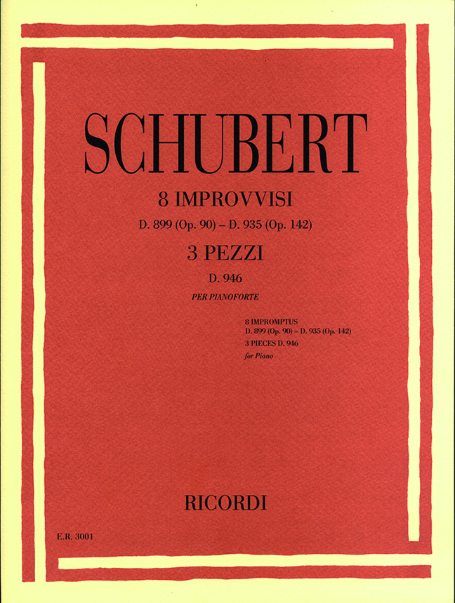 Franz Schubert: 8 Impromptus D899 Op.90 & Impromptus D935 Op.142: Piano