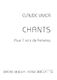 Claude Vivier: Chants: Vocal