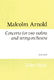 Malcolm Arnold: Concerto for two violins: Violin Ensemble: Instrumental Work
