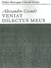 Alessandro Grandi: Veniat Dilectus Meus. STTB: SATB