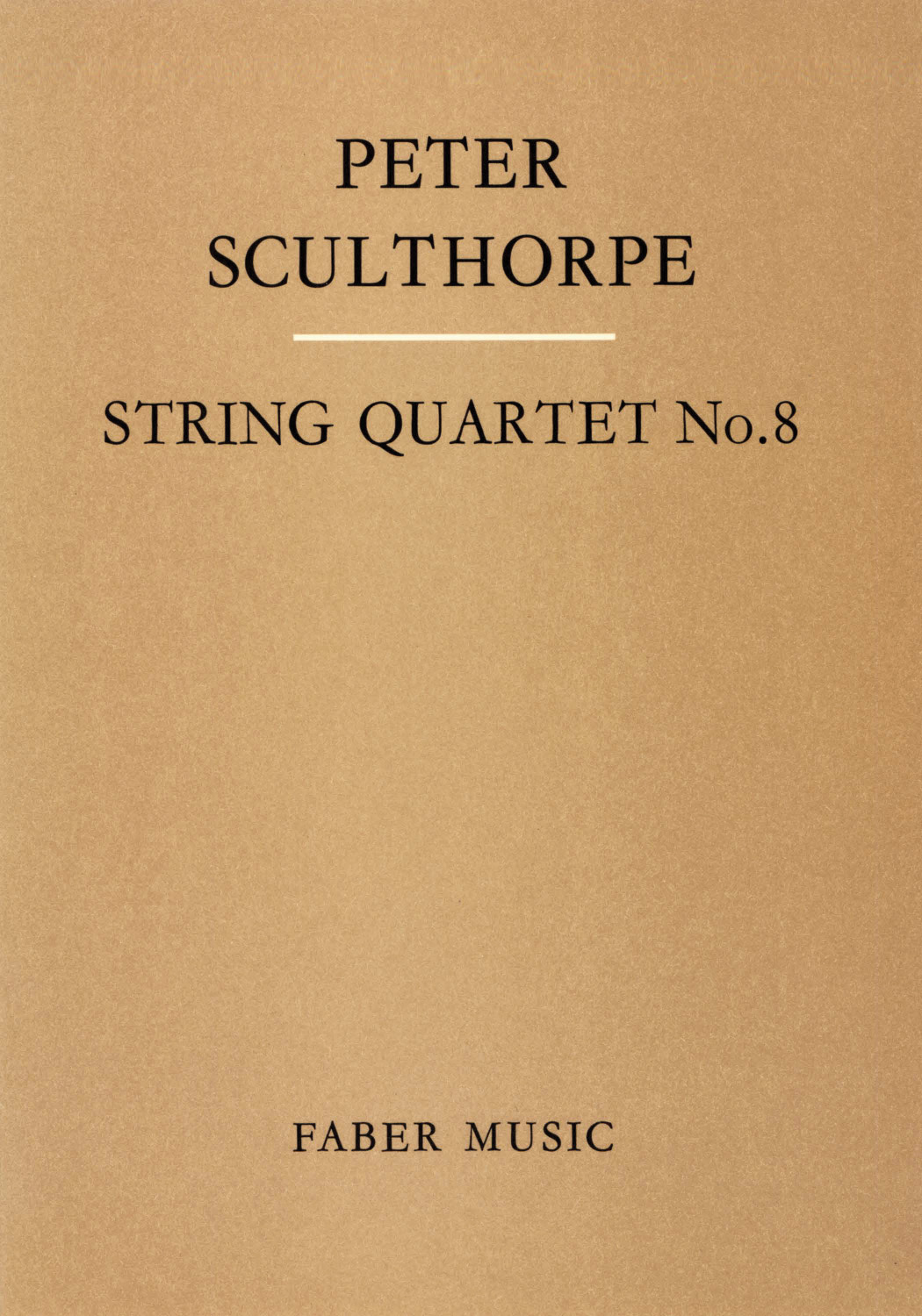 Peter Sculthorpe: String Quartet No.8: String Quartet